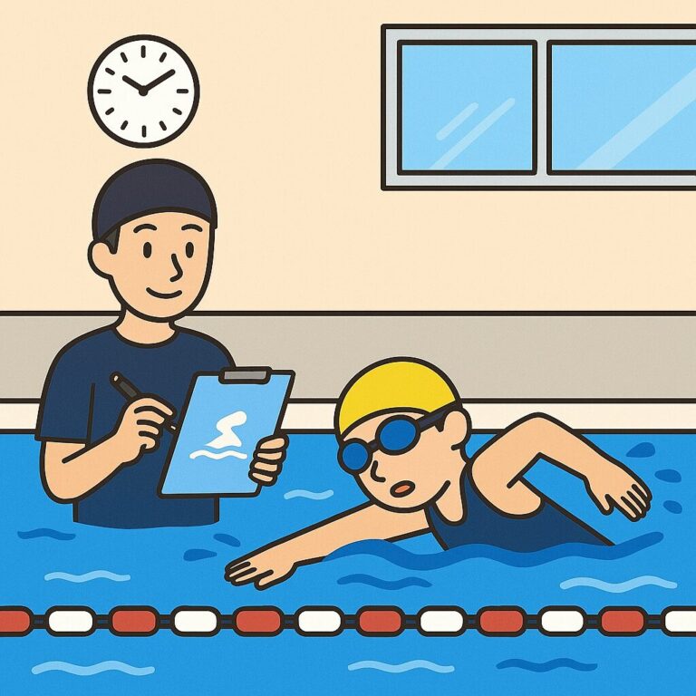 教員採用試験の実技（水泳）対策に！3回体験レッスンで自信をつける